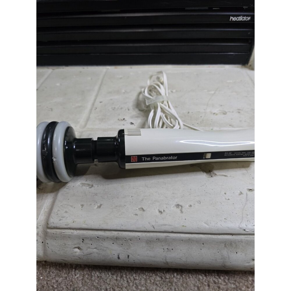 Vintage Panasonic Matsushita Panabrator EV22 Wand Body Massager Tested